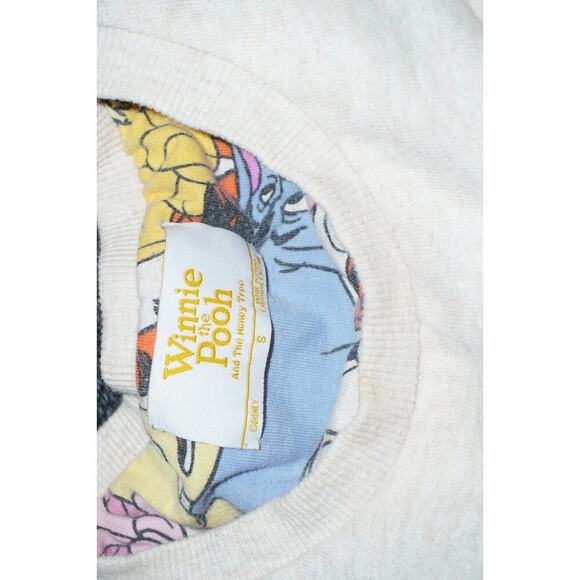 Vintage Winnie the Pooh Reversible Sweatshirt Size S – All-Over Print & "Silly O - Picture 15 of 15